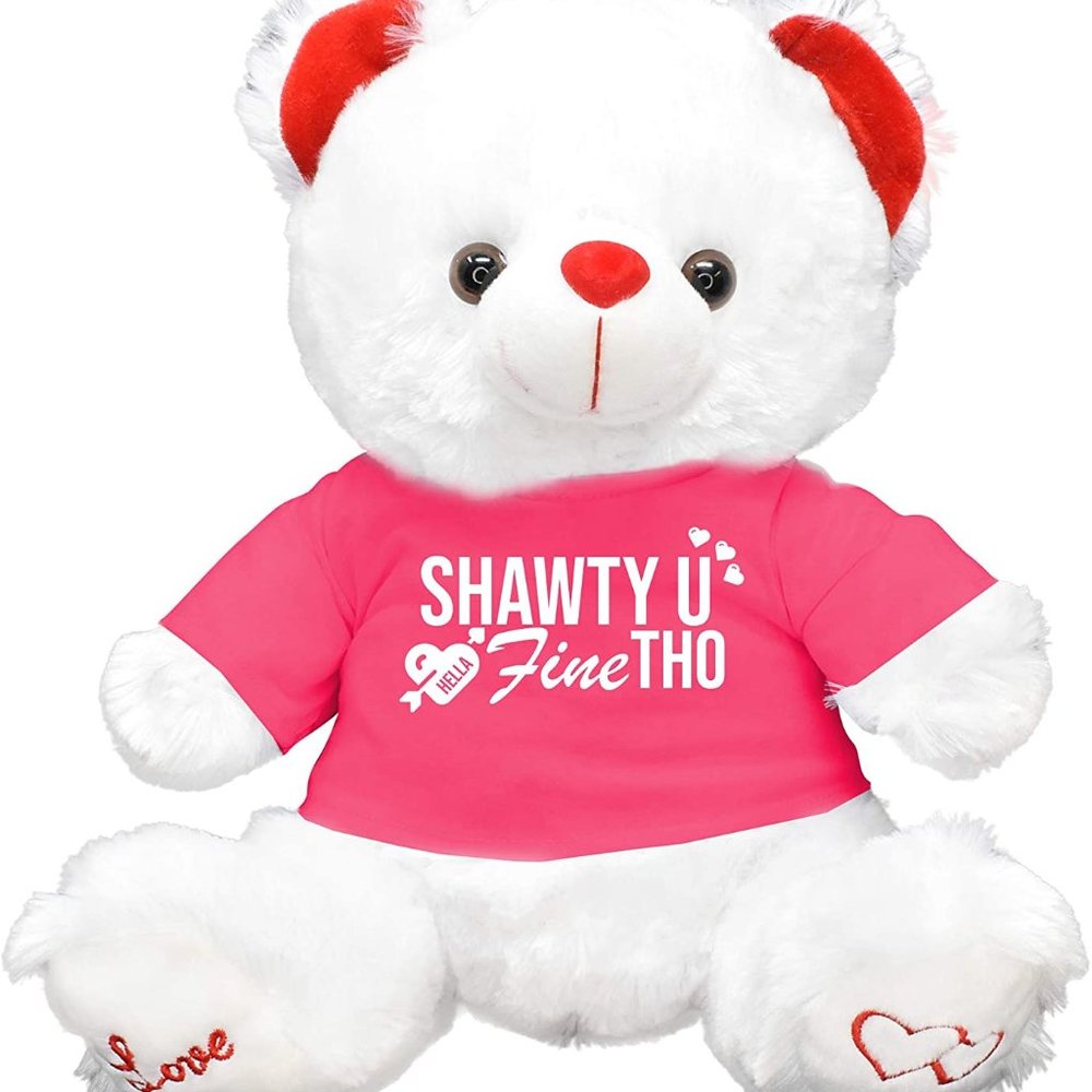Shawty U Valentines Gift Teddy Bear Girl Friend